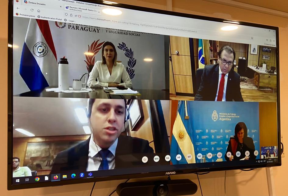 Reunión de ministros y ministras de trabajo del MERCOSUR Reunión de ministros y ministras de trabajo del MERCOSUR