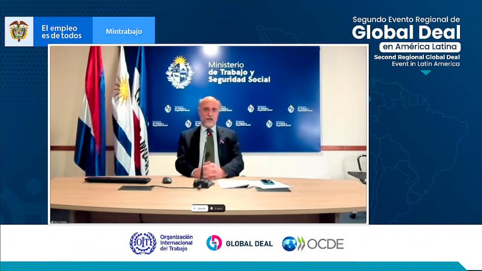 Mieres exponiendo en Global Deal Mieres exponiendo en Global Deal