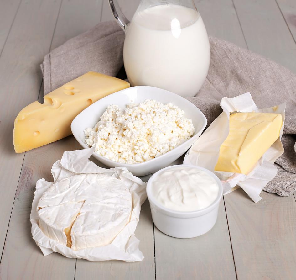 leche, queso, manteca leche, queso, manteca