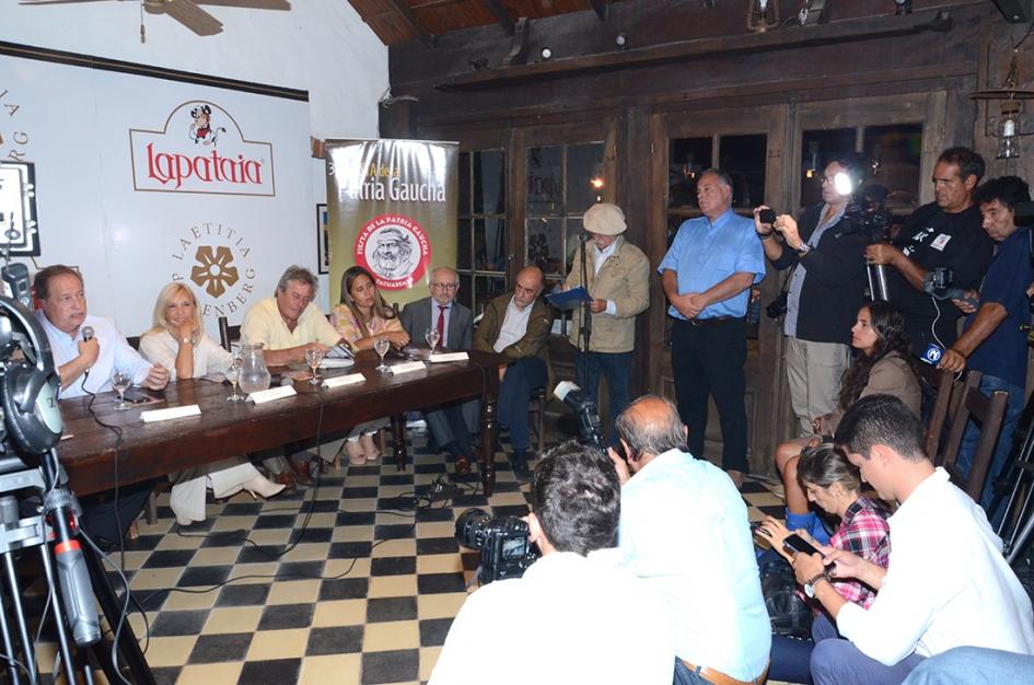 Lanzamiento Fiesta de la Patria Gaucha Lanzamiento Fiesta de la Patria Gaucha