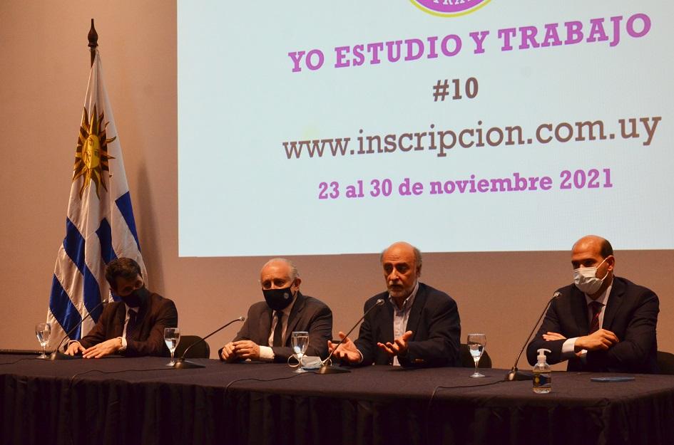 Presentación de la décima edición de Yo Estudio y Trabajo Presentación de la décima edición de Yo Estudio y Trabajo