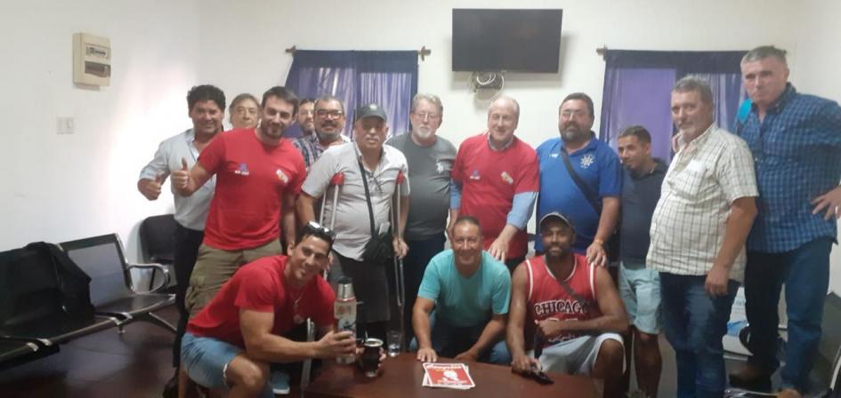 Murro con integrantes de Suntma, Sudeppu y el Centro de Maquinistas Navales Murro con integrantes de Suntma, Sudeppu y el Centro de Maquinistas Navales