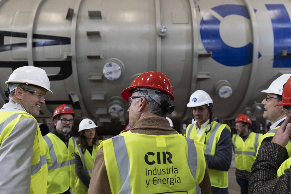 Juan Castillo visitó planta industrial junto al Presidente Orsi
