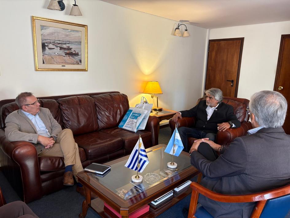 Reunión bilateral Ministro Castillo recibió al titular de Trabajo de la Provincia de Buenos Aires