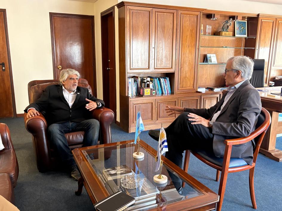 Reunión bilateral Ministro Castillo recibió al titular de Trabajo de la Provincia de Buenos Aires
