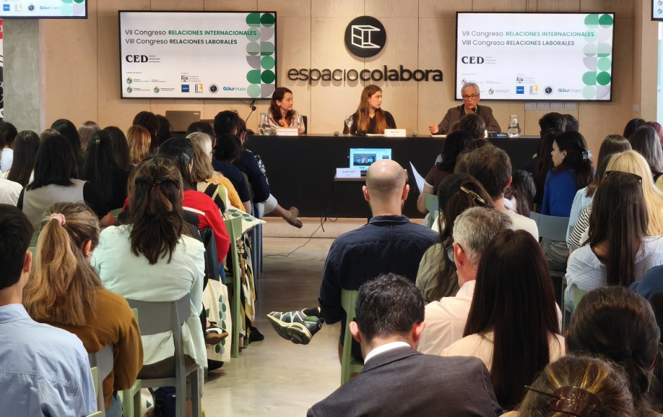 Castillo: “No hay ámbito más justo para redistribuir la riqueza que las relaciones laborales” Congreso de Relaciones Laborales y Relaciones Internacionales