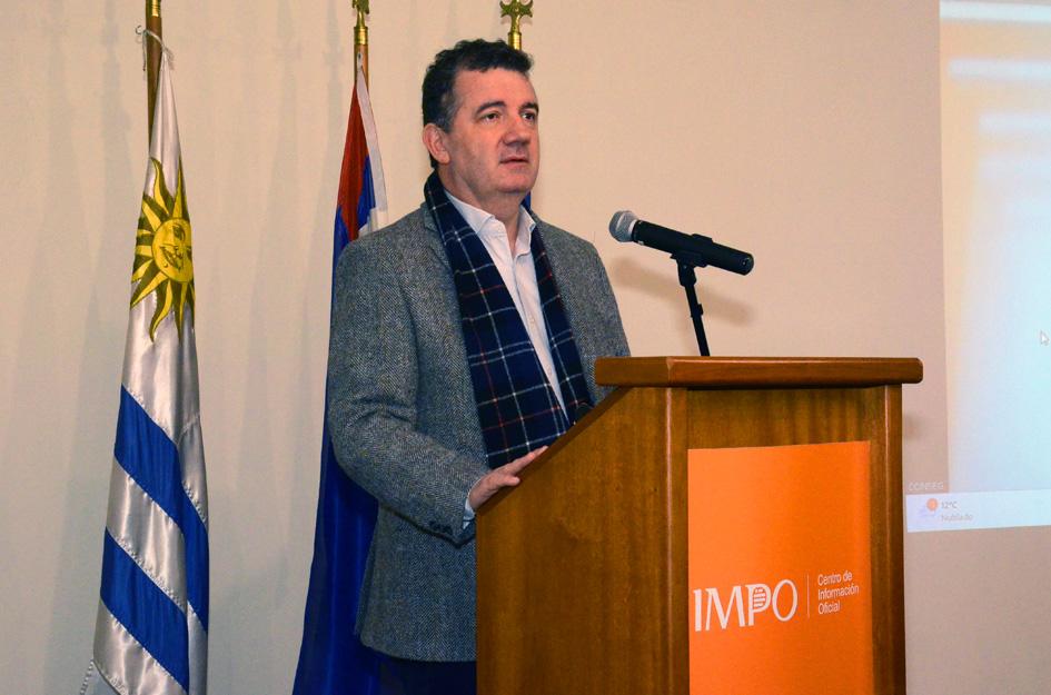 Teijeiro participó en congreso sobre salud y seguridad laboral Teijeiro durante su exposición