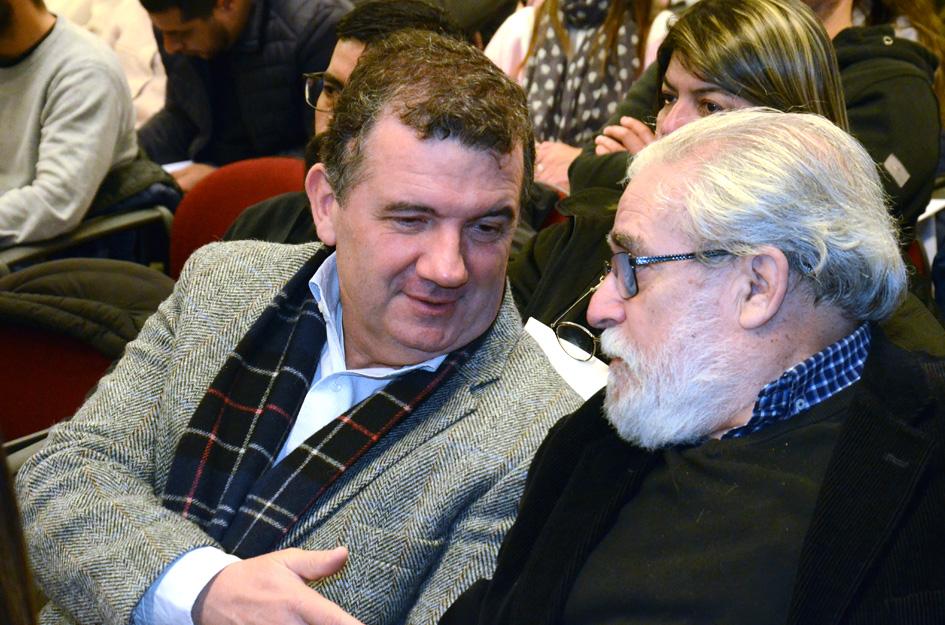 Teijeiro participó en congreso sobre salud y seguridad laboral Teijeiro durante su exposición