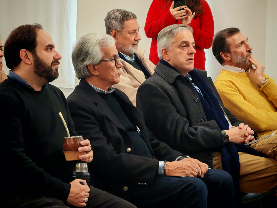 Sorteo de la segunda edición de Uruguay Impulsa Autoridades durante el Sorteo de la segunda edición de Uruguay Impulsa