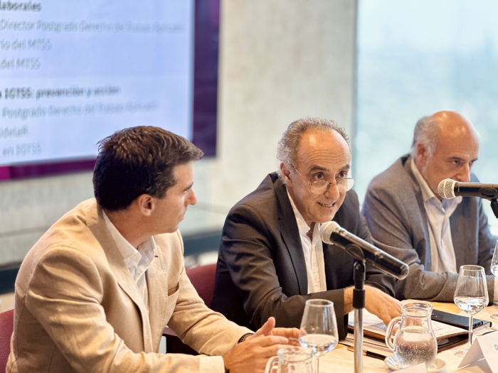 Barretto en panel de segundas jornadas de derecho laboral empresarial