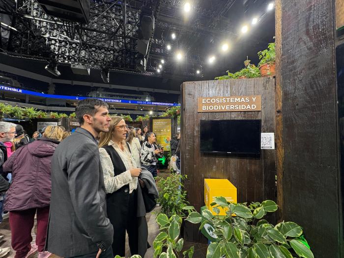 Araya y Chiquiar en la expo