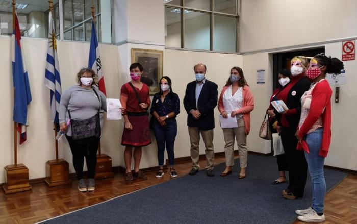 Autoridades del MTSS recibieron a integrantes de OTRAS Autoridades del MTSS recibieron a integrantes de OTRAS