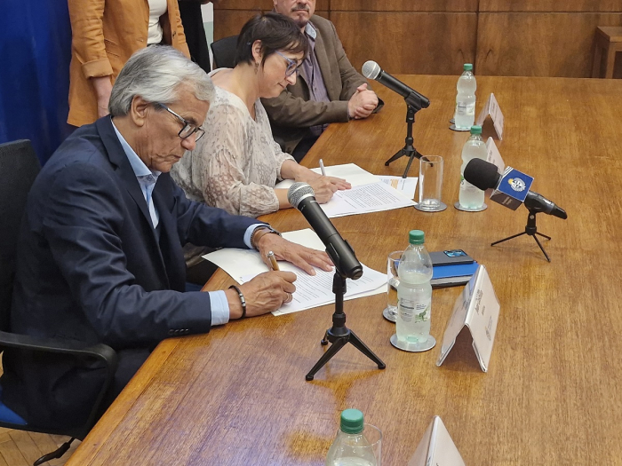 Firma de convenio MTSS BPS