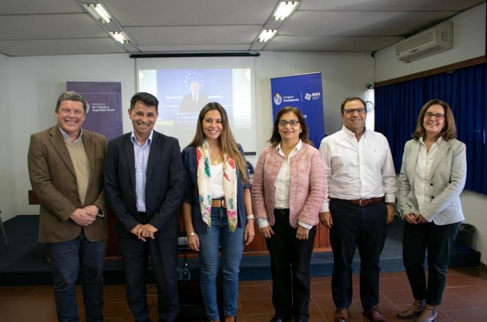 Proyecto Mujeres en el Sector Tecnologías de la Información Autoridades en presentación