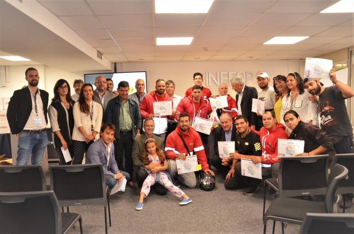 Entrega de certificadores repartidores febrero 2020 Entrega de certificados repartidores 2020