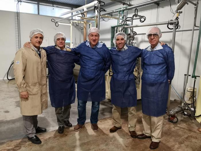 Ministro Murro en visita a planta industrial de Chocolates Haas Ministro Murro en visita a planta industrial de Chocolates Haas