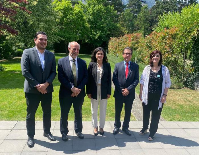Mieres junto a sus pares de Argentina, Brasil, Guatemala y México Mieres junto a sus pares de Argentina, Brasil, Guatemala y México