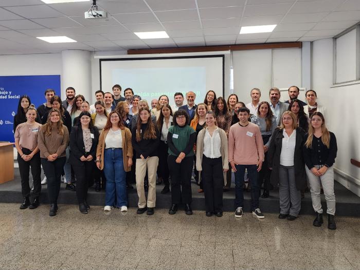 Autoridades del MTSS recibieron a 30 nuevos pasantes de Relaciones Laborales Autoridades y pasantes