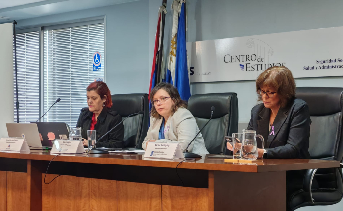 Bajac en Ciclo de charlas del BPS por 25N