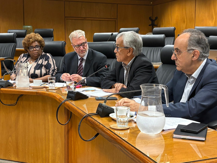 Castillo y demás autoridades en el Parlamento