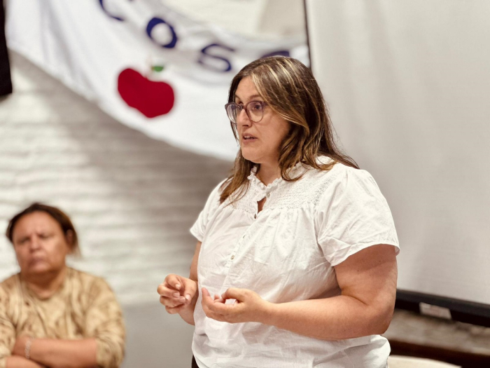 Barrios participó en Jornada de Asalariadas Rurales en Durazno
