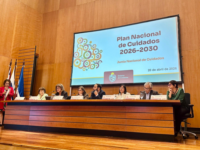 Ministro Castillo en presentación del Plan Nacional de Cuidados 2026-2030