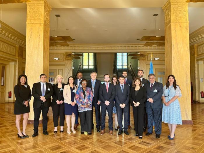 Delegación Uruguaya en sesión del CERD/ONU