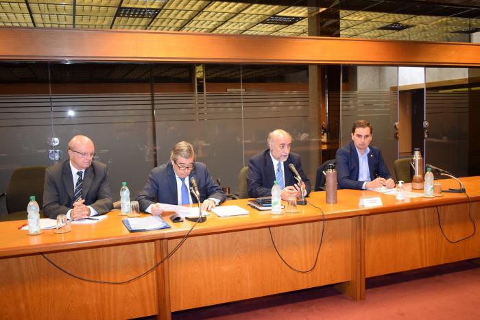 Delegación de MTSS en Comisión de Diputados