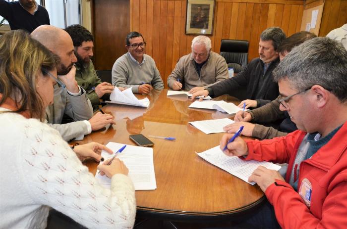 Convenio colectivo en la industria láctea