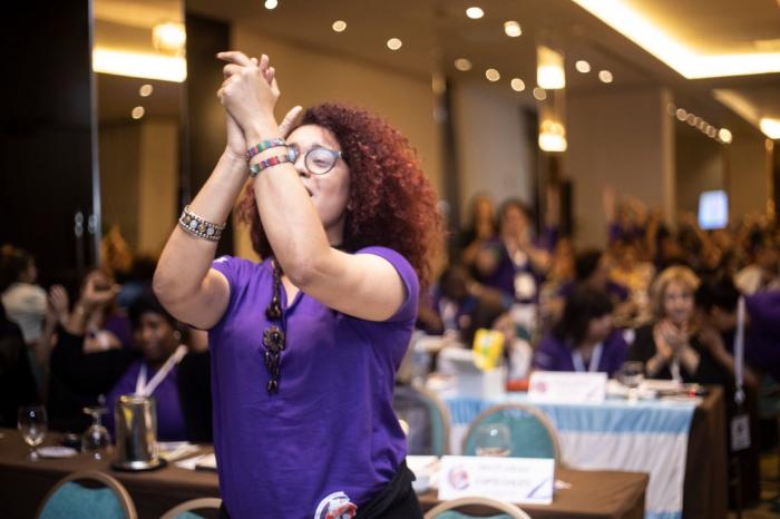 Conferencia de Mujeres de la Confederación Sindical de Trabajadores/as de las Américas Mujeres sindicalistas de toda América Latina aplauden intención de Uruguay