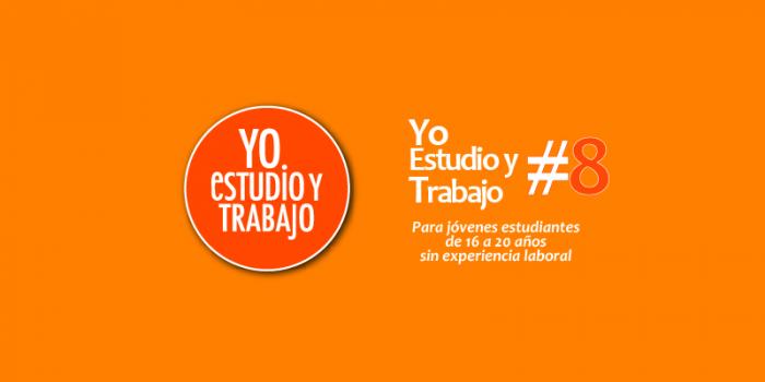 Afiche del programa Yo Estudio y Trabajo Afiche de Yo Estudio y Trabajo
