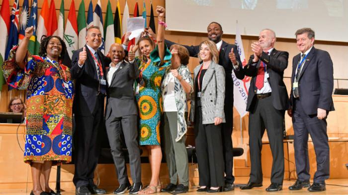 Imagen de la Conferencia Internacional de Trabajo