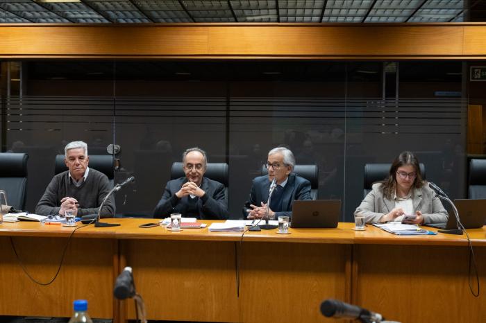 Autoridades asistieron a la Comisión de Legislación del Trabajo Ministro, subsecretario, inspector general de trabajo, y directora general de trabajo