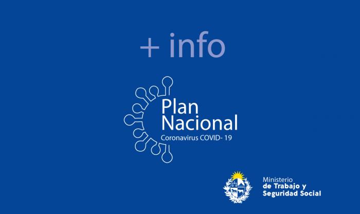 Subsidio especial por desempleo parcial para trabajadores mensuales Imagen institucional Más Info Emergencia Sanitaria Plan Nacional Coronavirus