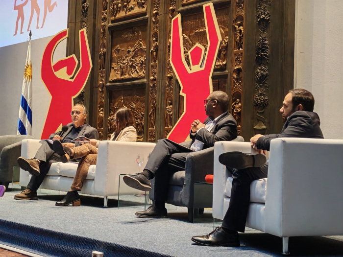 Hugo Barretto en la apertura del 6.º Encuentro Nacional de Cooperativas