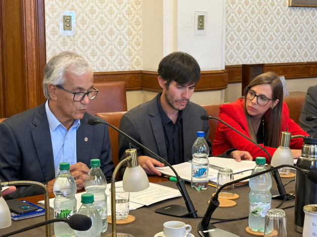 Autoridades del Ministerio de Trabajo