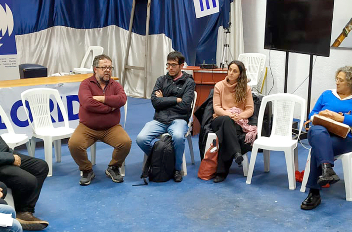 Federico Araya en Florida por Ley de Empleo Integral