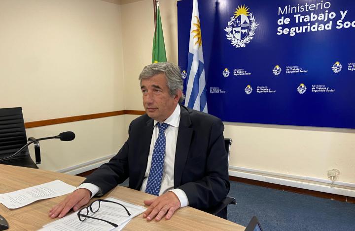 Ministro durante su intervención
