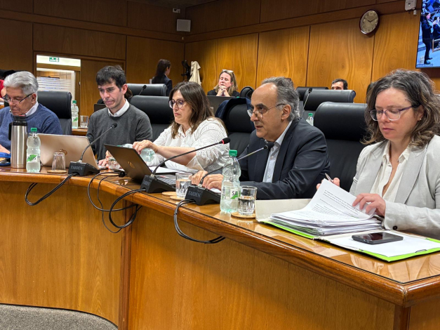 Delegación del MTSS en Comisión de Presupuesto