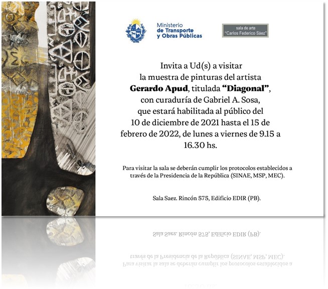 invitación Muestra Diagonal