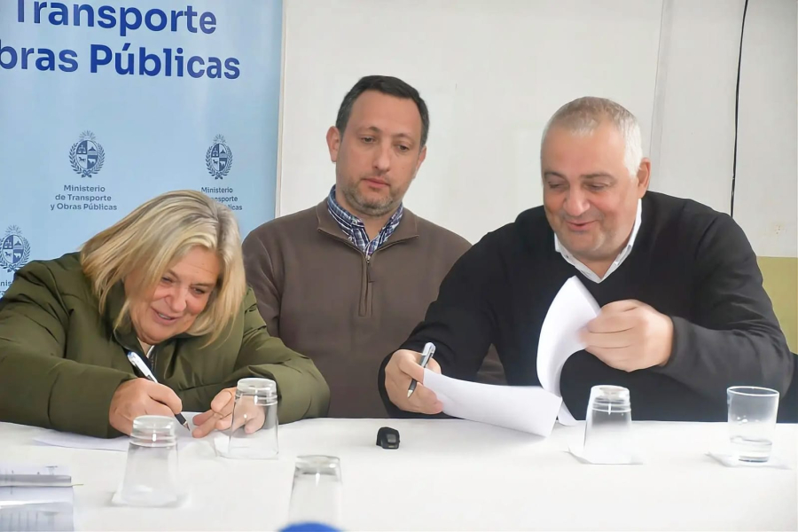 Firma de convenio social