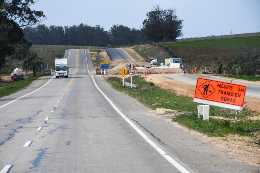 Ruta en obra