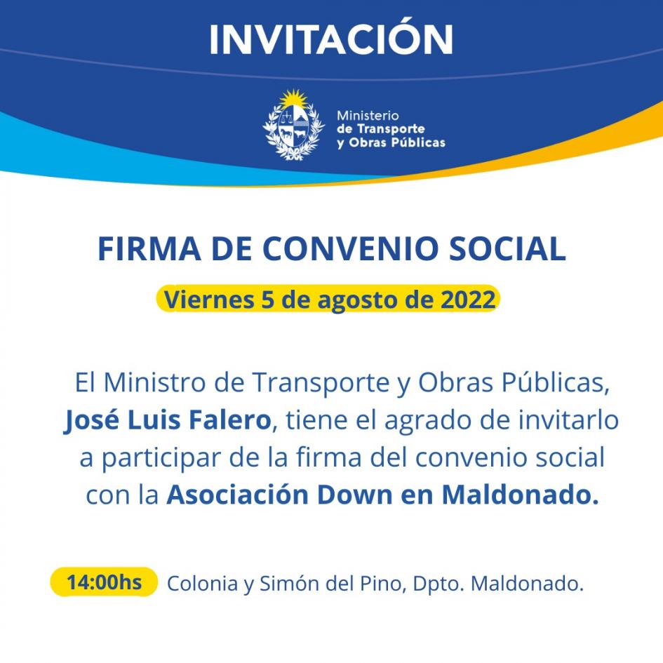Invitación a la actividad