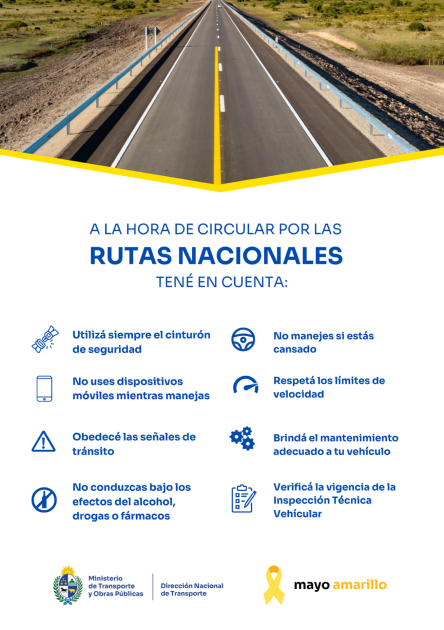 Volantes sobre seguridad vial Volantes sobre seguridad vial