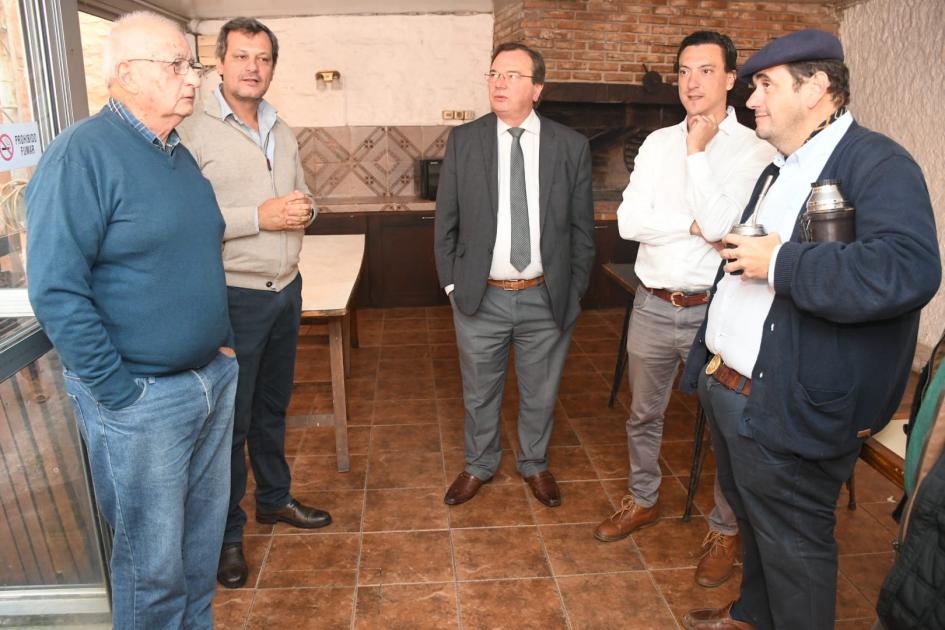 Inauguración de obras sociales en la Casa Residentes de Flores Inauguración de obras sociales en la Casa Residentes de Flores