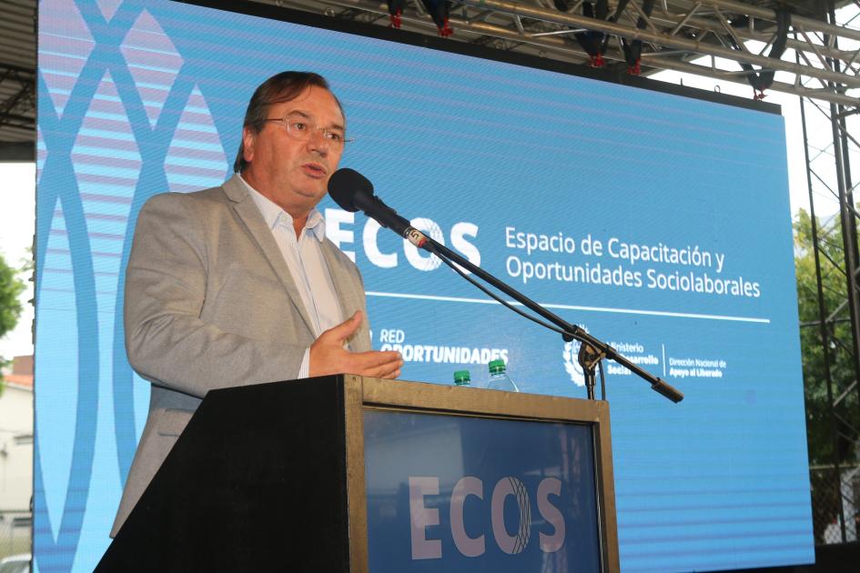 Inauguración de obras de arquitectura en ECOS