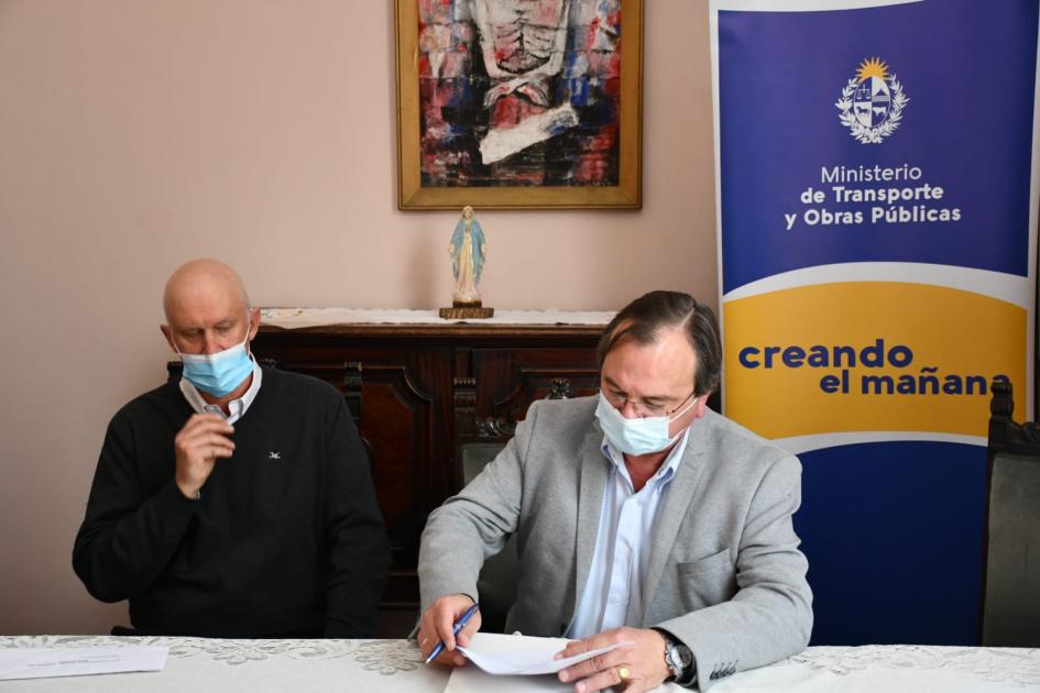 Firma de convenio social en Cottolengo Don Orione Masculino Firma de convenio social en Cottolengo Don Orione Masculino