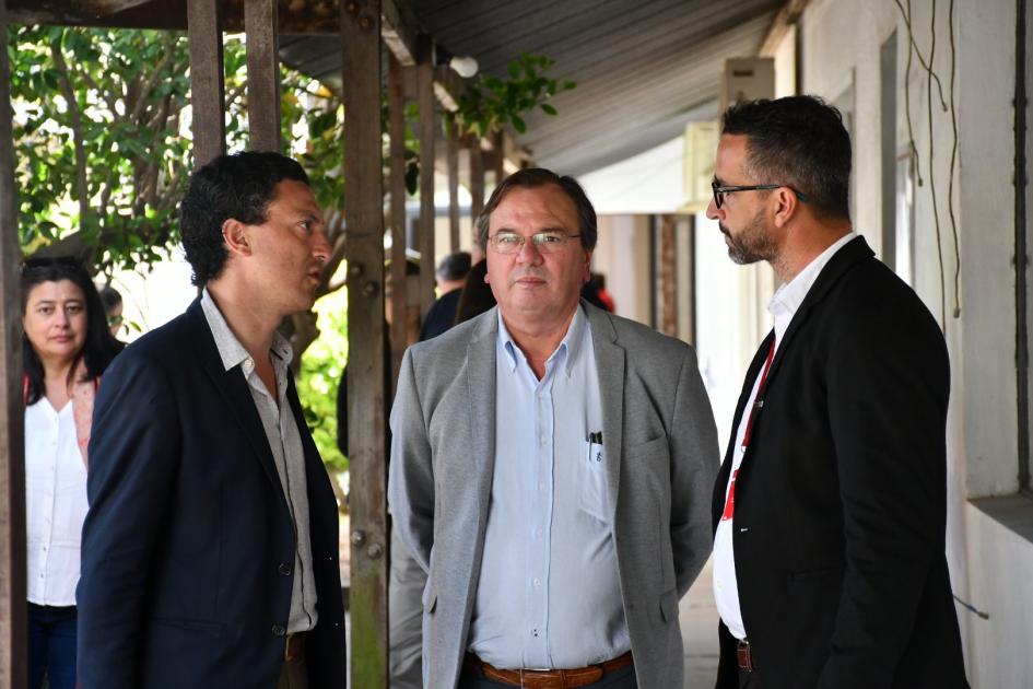 Inauguración de obras en Cruz Roja Uruguaya