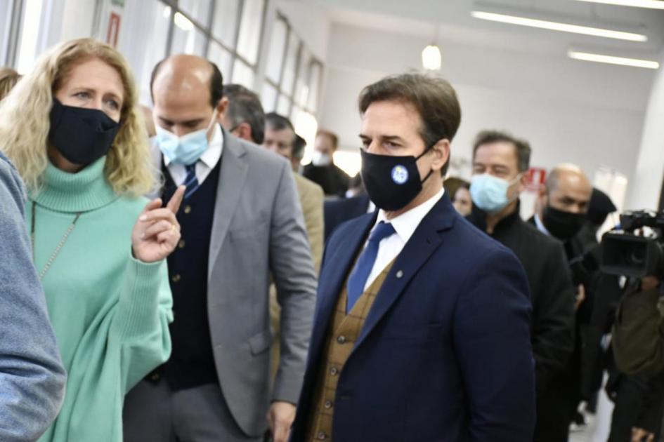 Se inauguraron obras en centro de atención a mujeres en situación de calle Presidente Lacalle Pou recorre el centro