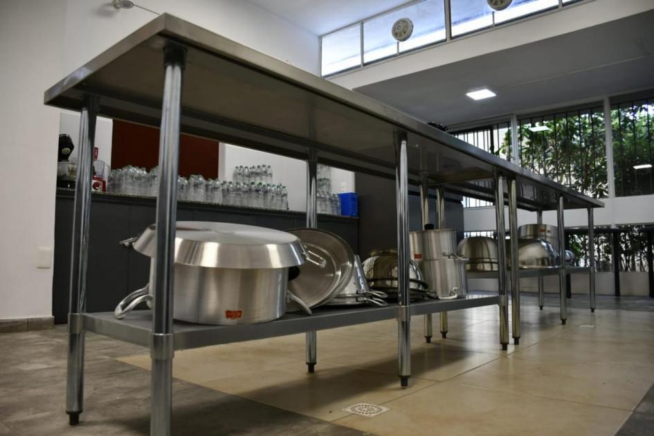 Se inauguraron obras en centro de atención a mujeres en situación de calle Cocina del centro El Hornero